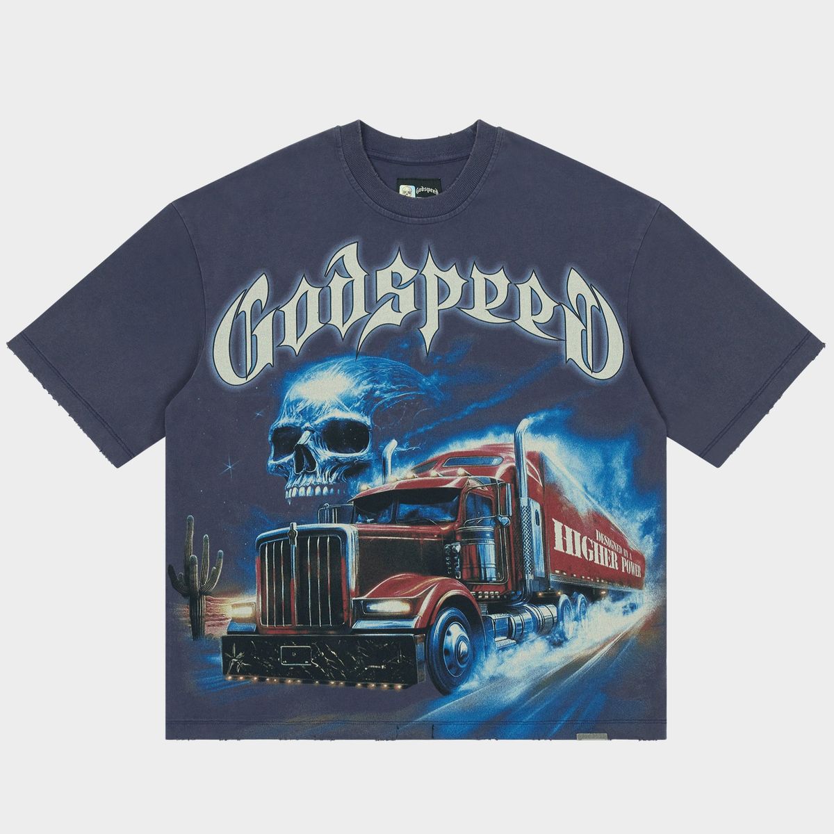 Godspeed Interstate Fate T-shirt (Navy)
