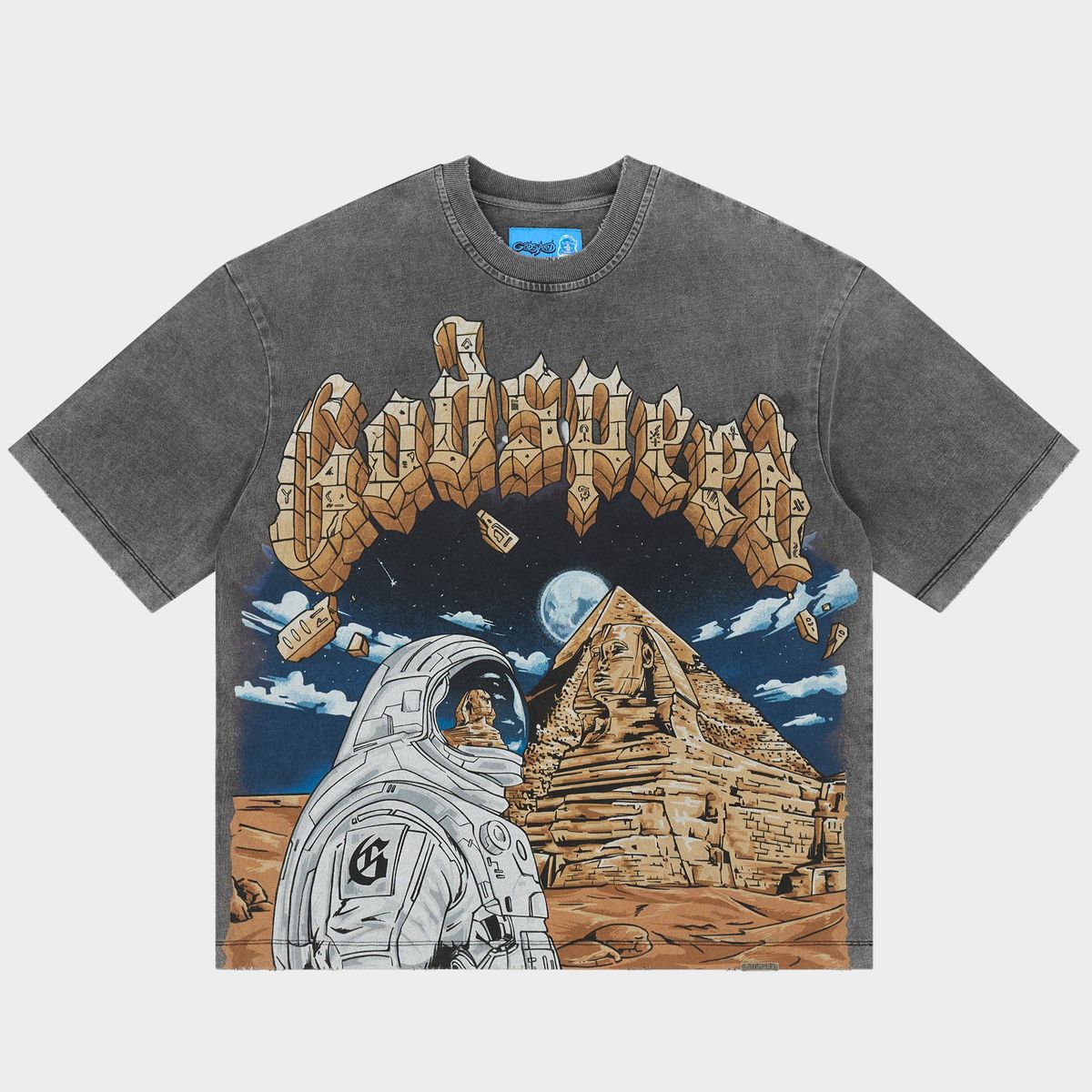 Godspeed Sphinx Guardian T-shirt NG (Grey Wash)