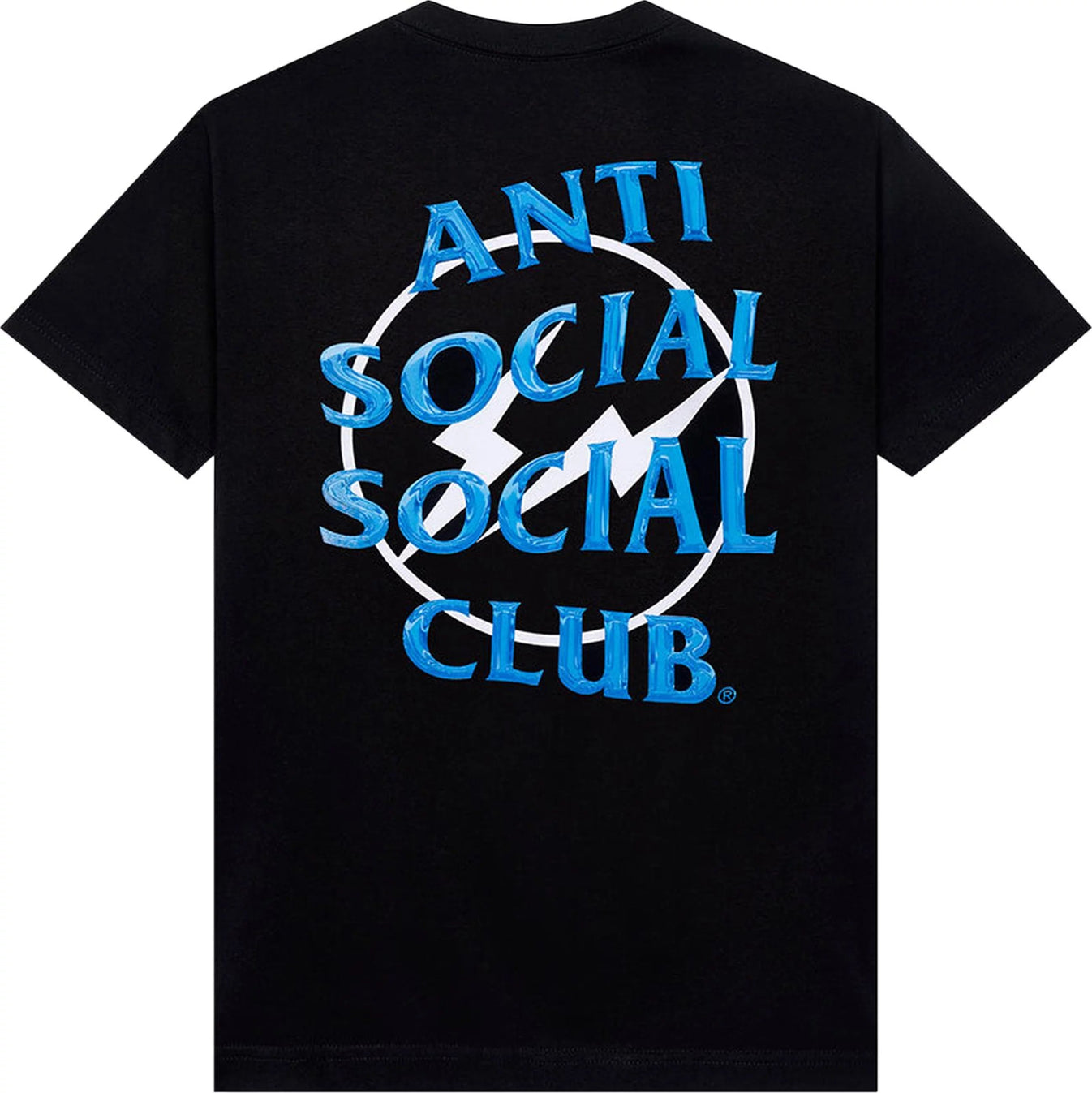 Anti Social Social Club Blue Fragment Tee Black
