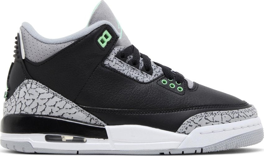 PROMO Jordan 3 Retro Green Glow (GS)