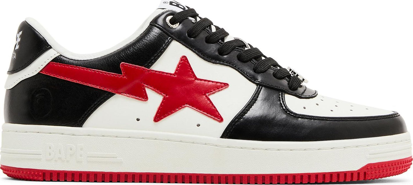 USED A Bathing Ape Bape Sta Low Red Black(NO BOX)
