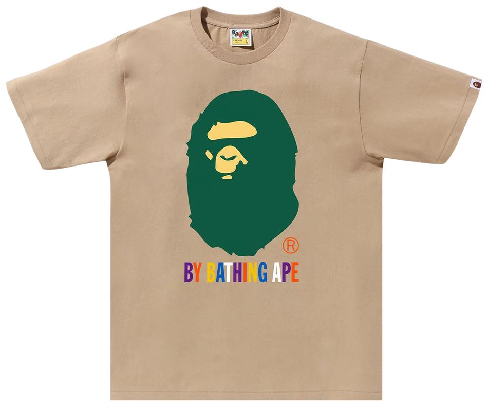 BAPE Colors By Bathing Ape Tee 'Beige'