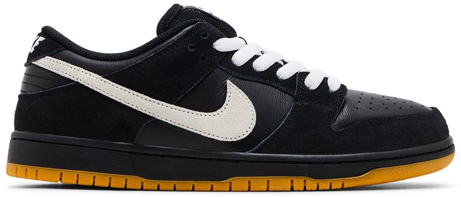 USED Nike Dunk Low Pro SB Black White Gum