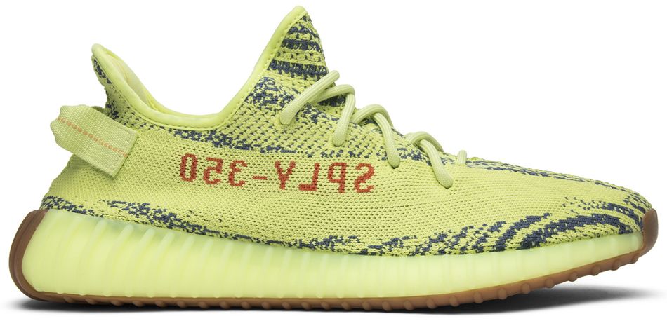USED adidas Yeezy Boost 350 V2 Semi Frozen Yellow