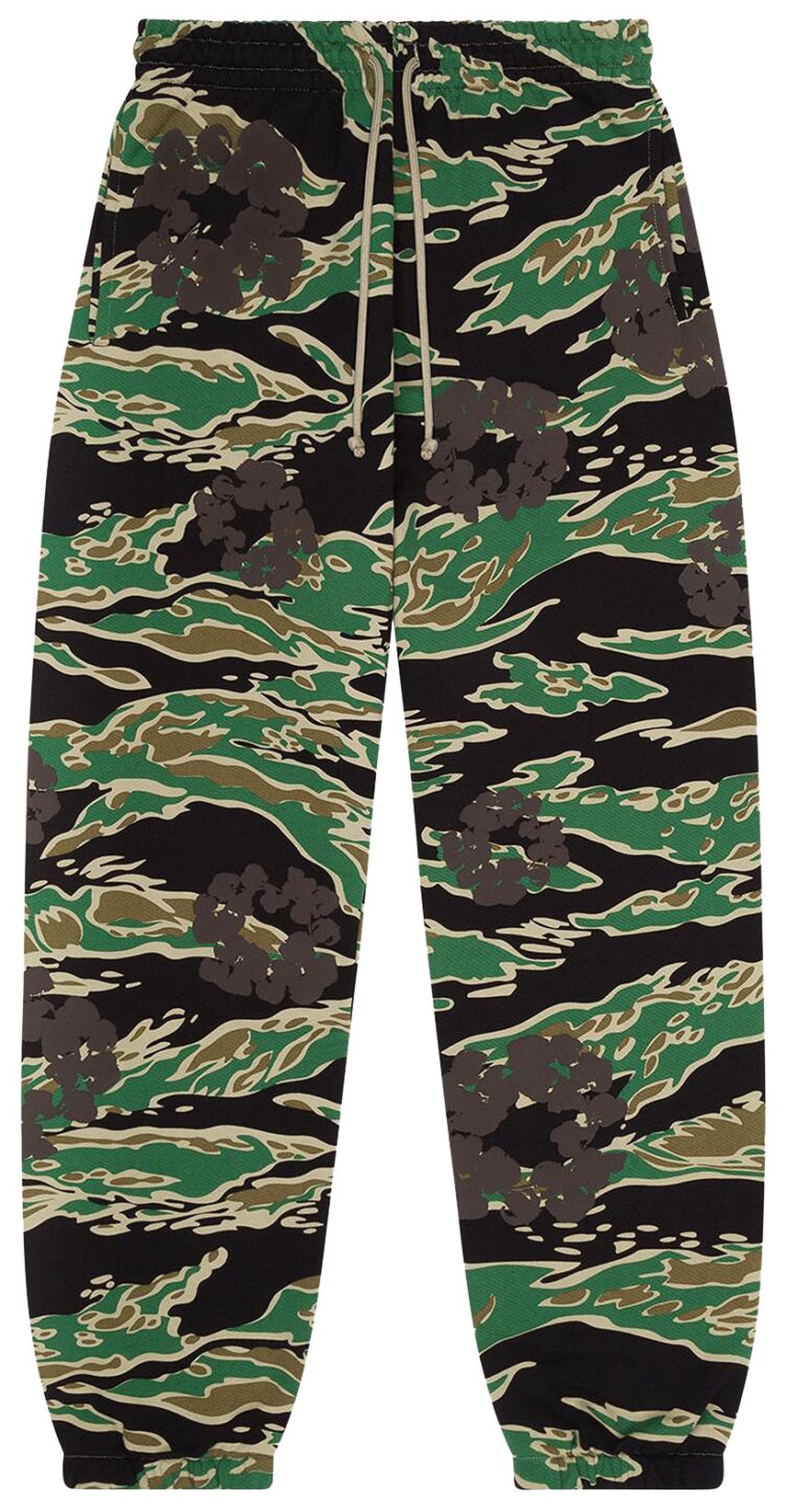 Denim Tears Wreath Sweatpant 'Green Camo'
