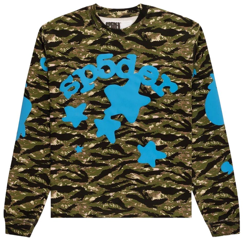 Sp5der Beluga Long-Sleeve 'Tiger Camo'