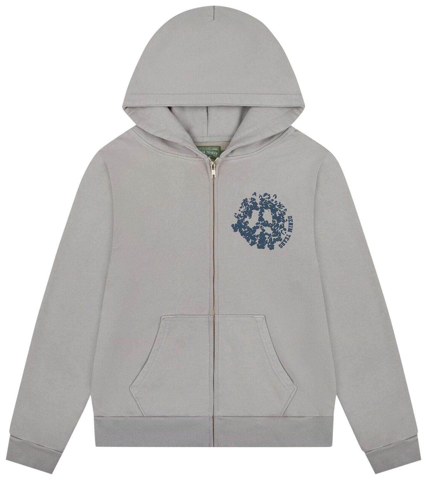 Denim Tears Denim University Zip Hoodie Grey