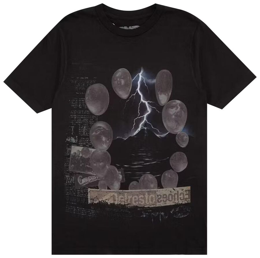 Cactus Jack by Travis Scott Utopia Echoes Circus Maximus Tee 'Black'