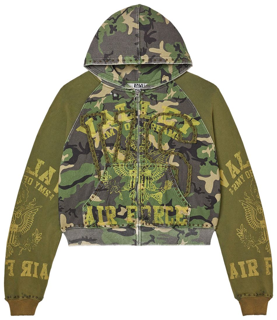 Vale Forever Terrain Zip Up 'Green/Yellow'