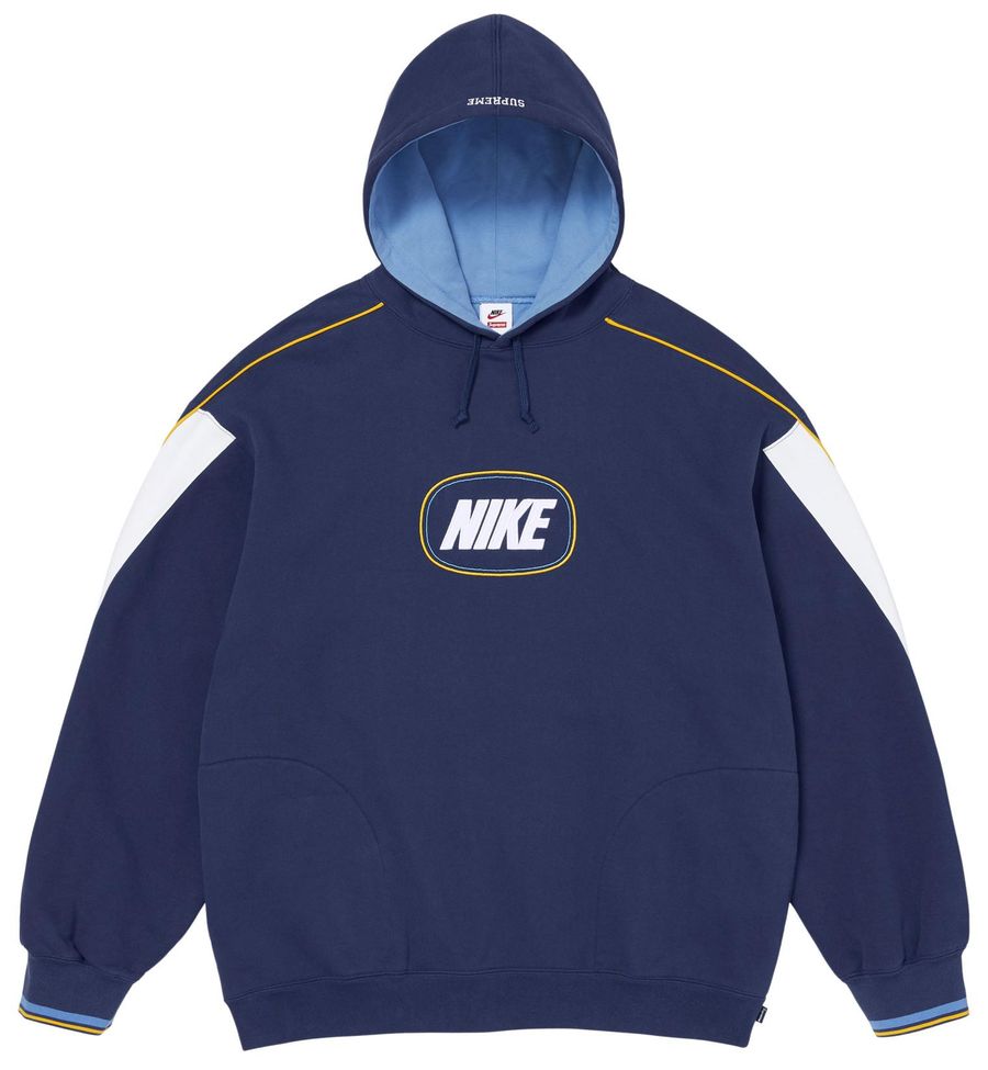 Supreme Nike Hooded Sweatshirt (FW26) Navy