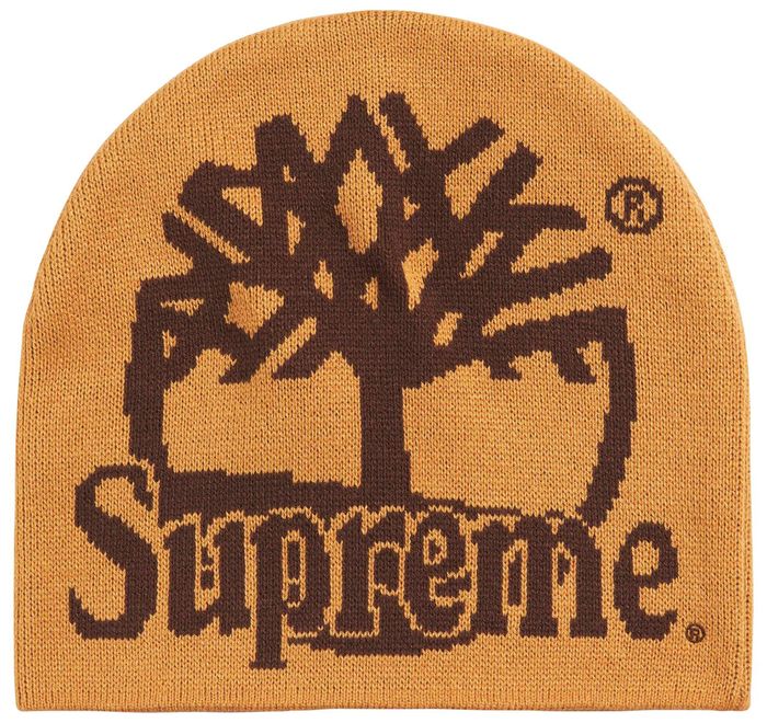 Supreme Timberland Beanie (FW26) Brown
