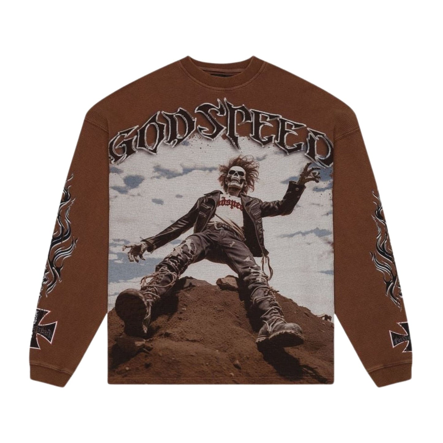 Godspeed Rocker Long Sleeve Thermal Brown