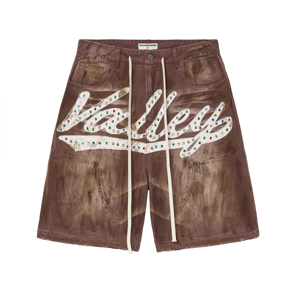 Vale Forever Skittle Jorts Dirty Brown