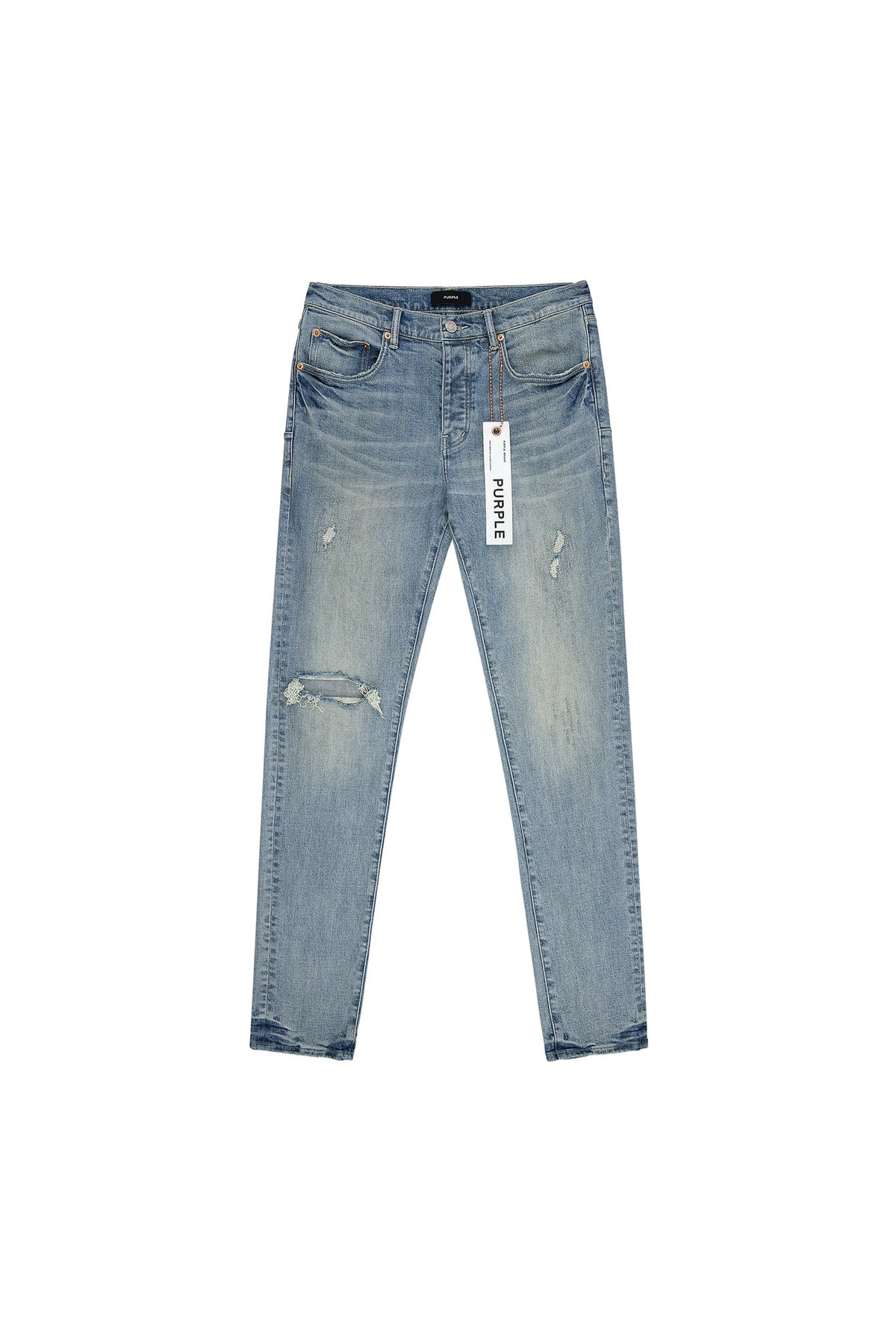 Purple Brand Three Year Light Indigo Jean