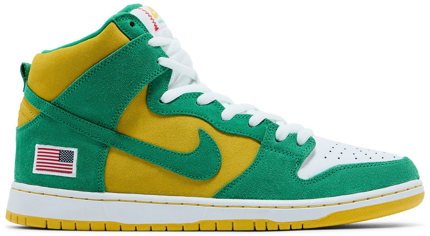 USED Nike SB Dunk High Oakland Athletics