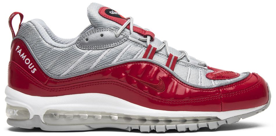 USED Nike Air Max 98 Supreme Varsity Red