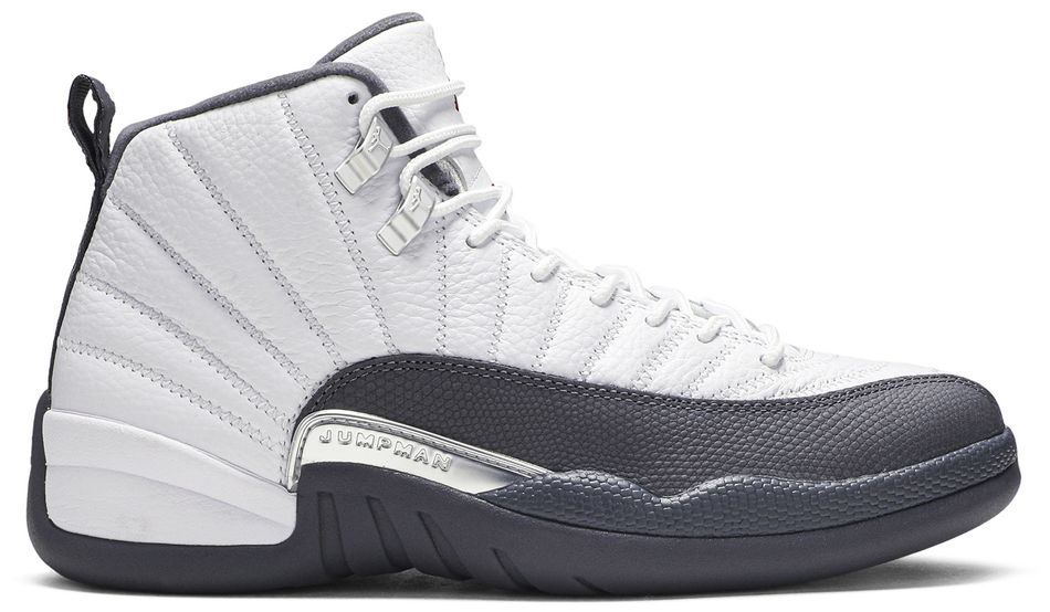USED Jordan 12 Retro White Dark Grey (GS)