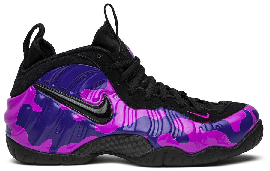 USED Nike Air Foamposite Pro Purple Camo(NO BOX)