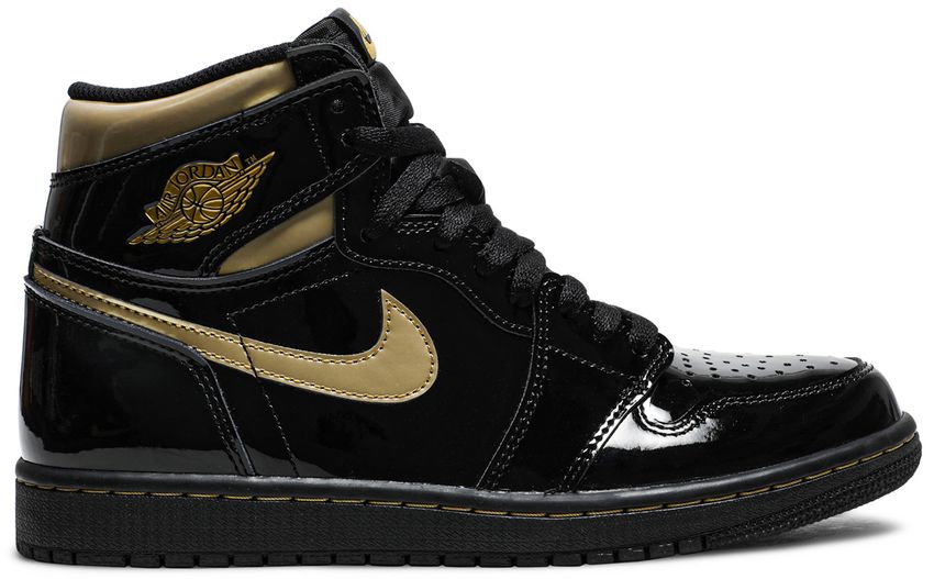 Jordan 1 Retro High Black Metallic Gold (2020)