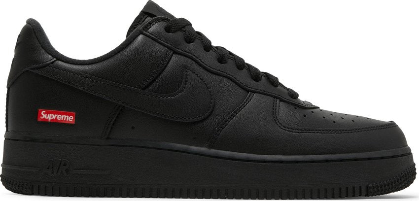 USED Nike Air Force 1 Low Supreme Black