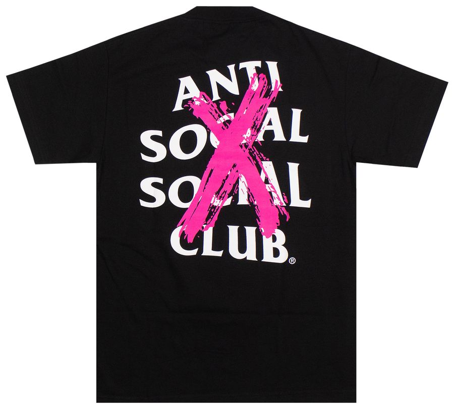 Anti Social Social Club Cancelled T-shirt Black