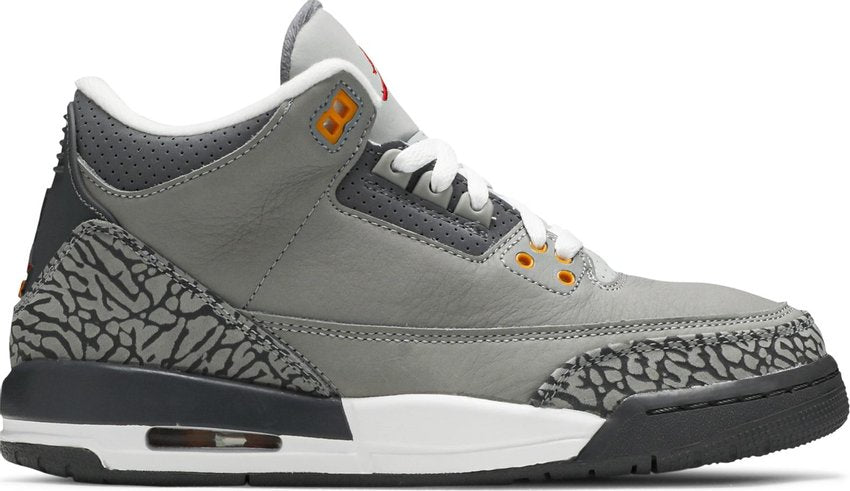 USED Jordan 3 Retro Cool Grey (2021) (GS) (No Box)