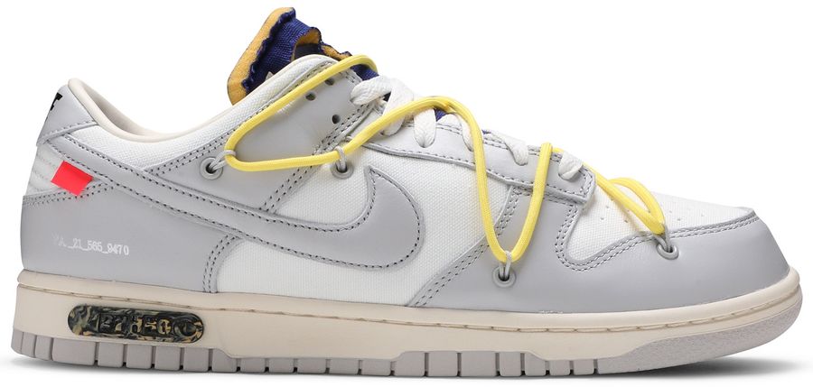USED Nike Dunk Low Off-White Lot 27 NO BOX