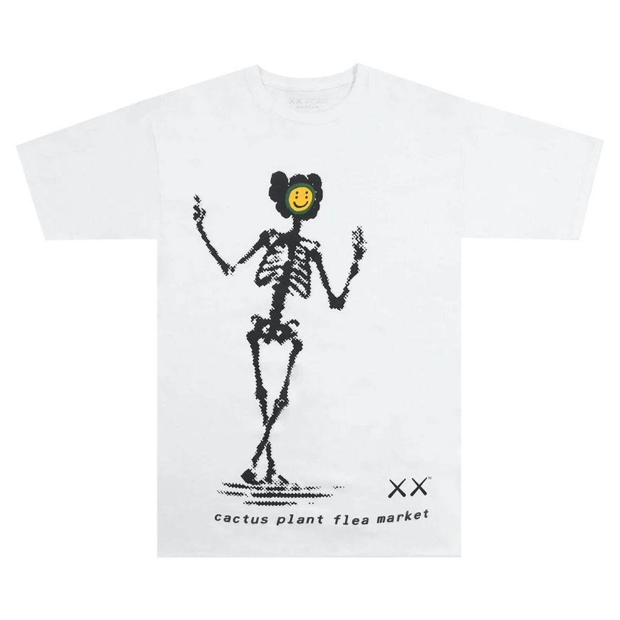Cactus Plant Flea Market x KAWS Shirt 'White'