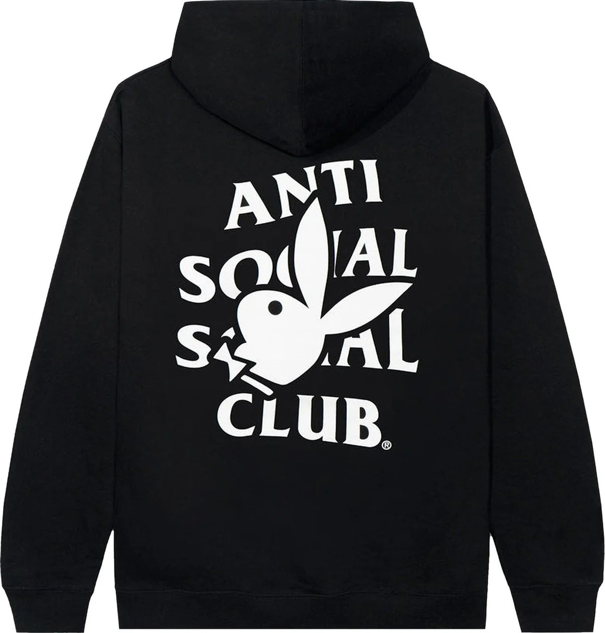 Anti Social Social Club Playboy Hoodie Black
