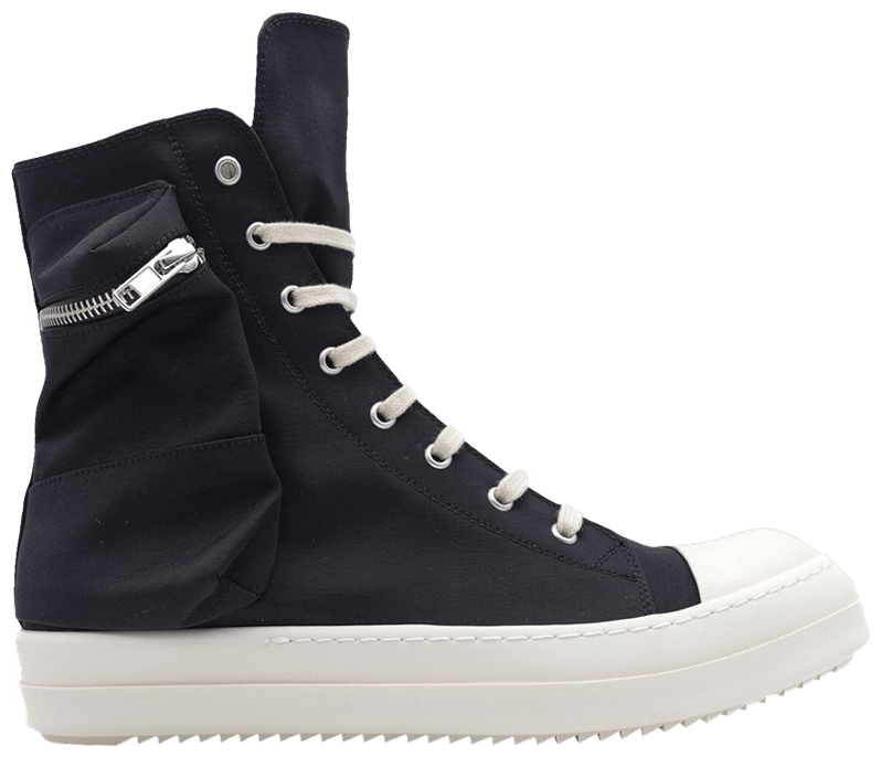 Rick Owens DRKSHDW Fogachine Cotton Nylon Cargo High 'Black Milk'