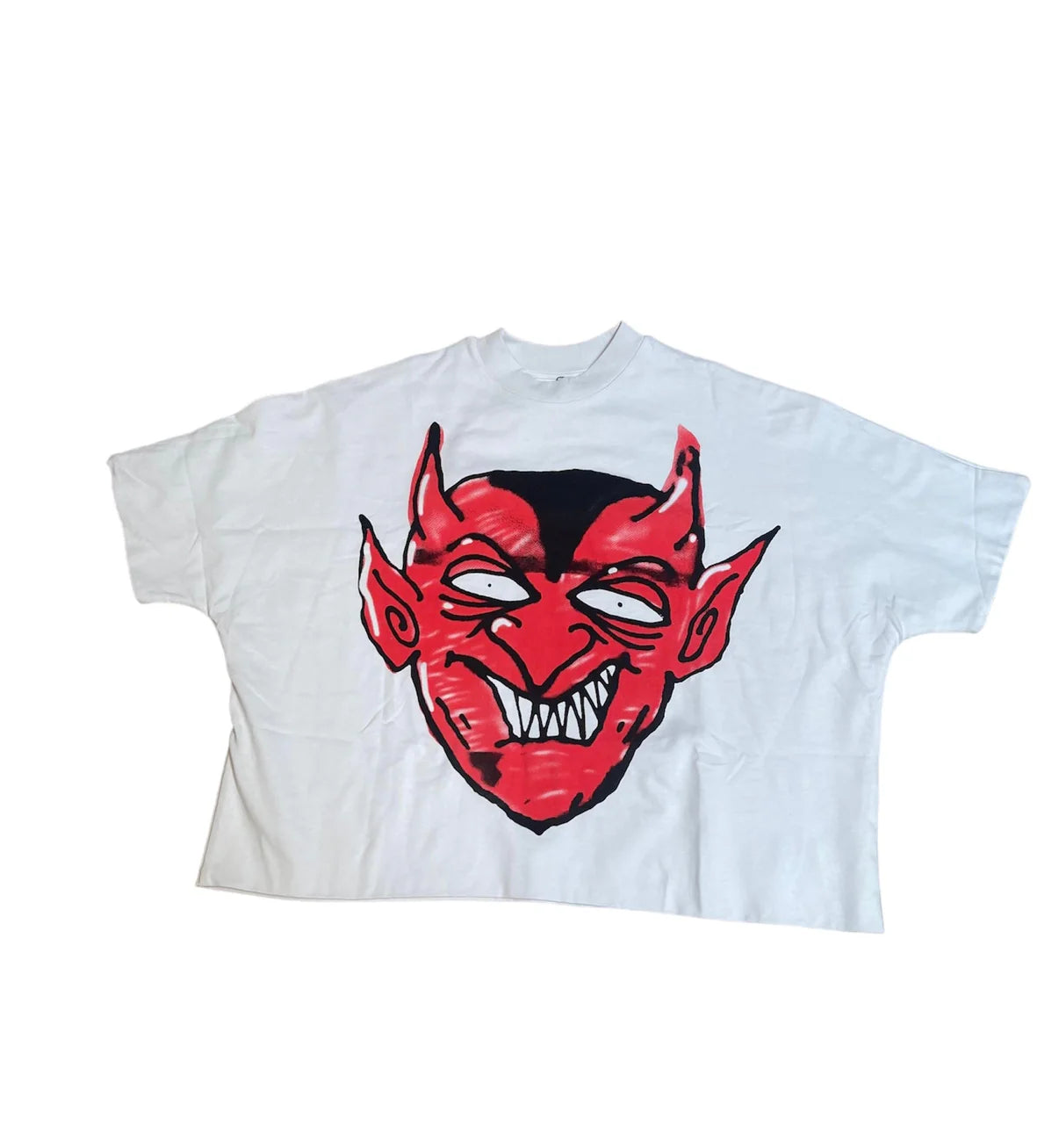 Billionaire Studios Red Devil Tee White