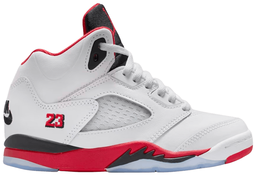 Jordan 5 Retro Fire Red Black Tongue (2025) (PS)