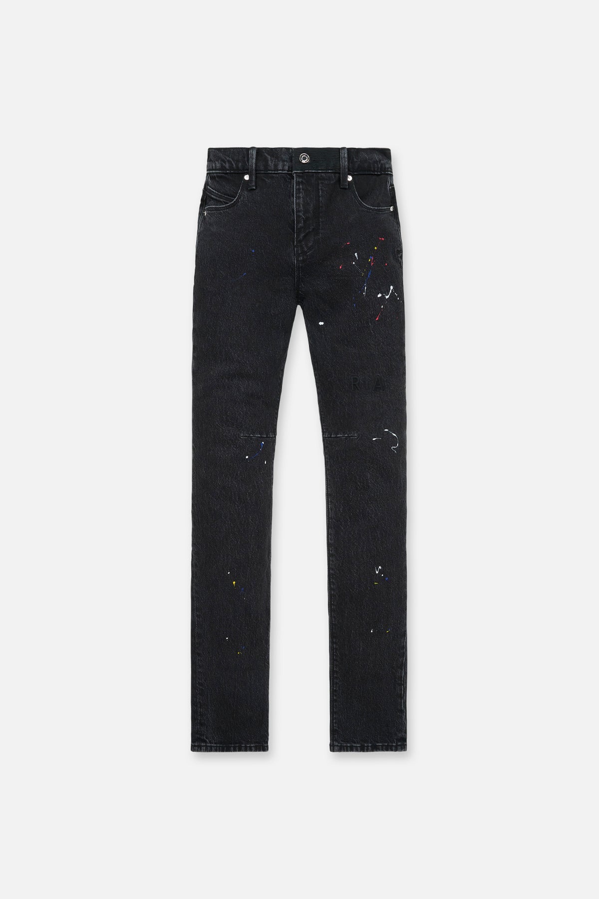 RTA Olivier Skinny Jean | Black Tri Paint