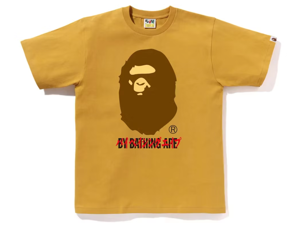 BAPE Katakana By Bathing Ape Tee Yellow