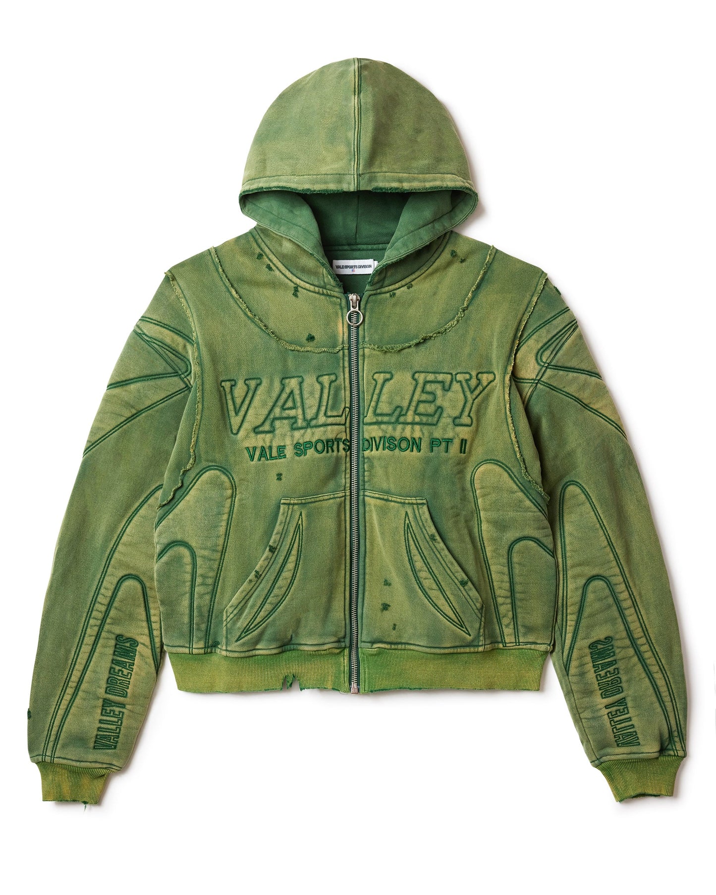Vale Forever HULK ARMOR ZIP UP HOODIE