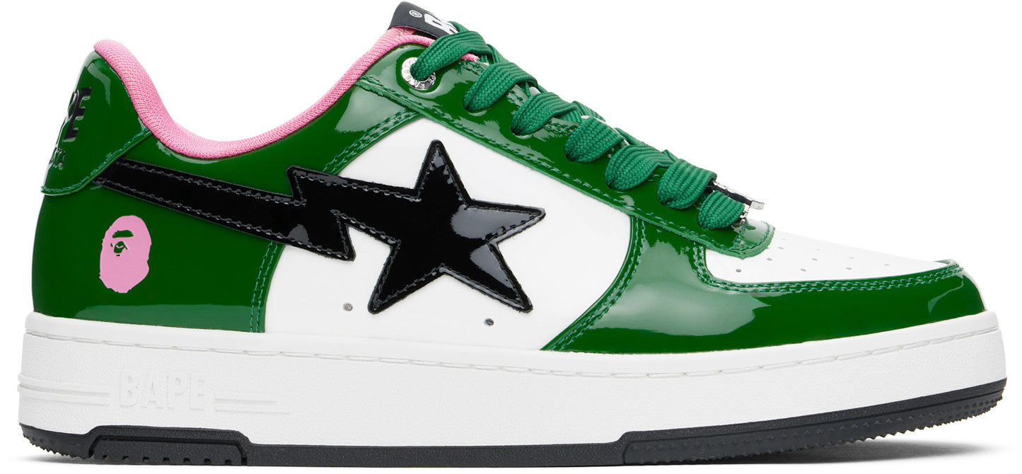 A Bathing Ape Bape Sta Low Green Pink
