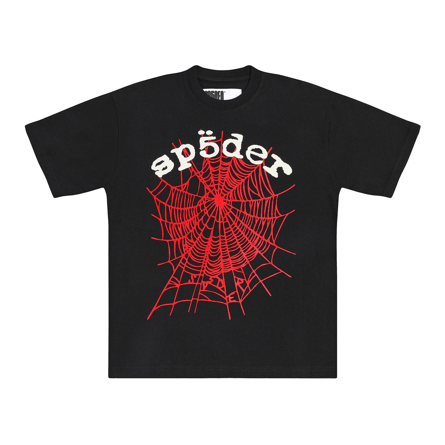 SP5DER LEGACY LOGO HW TEE Black Red