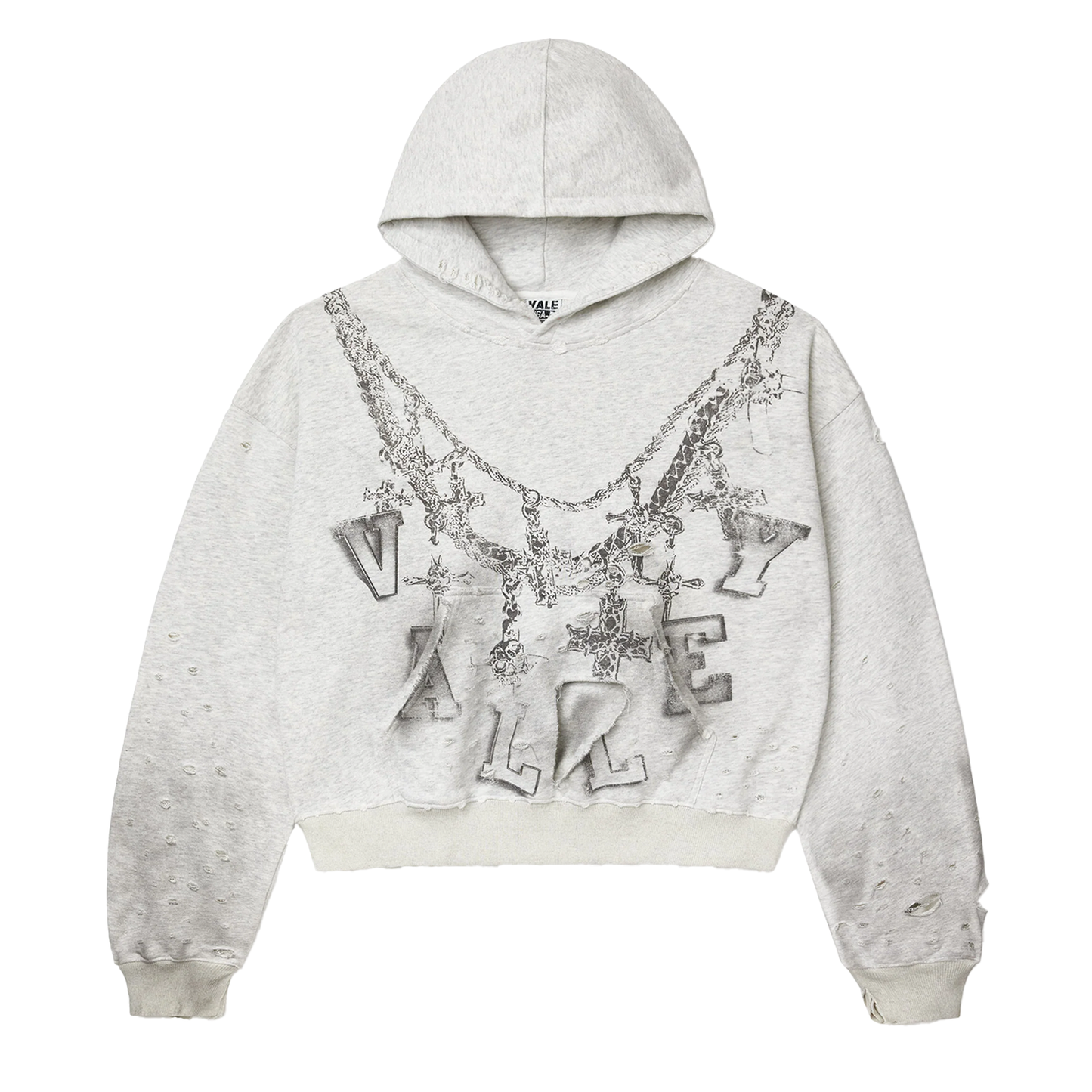 Vale Forever Big Chain Sweatshirt Heather Grey
