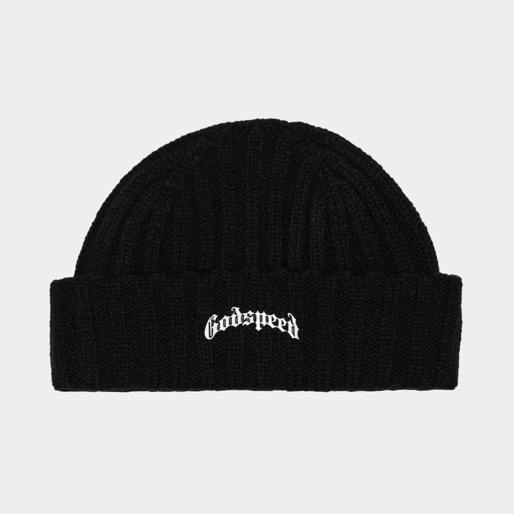 Godspeed Og Logo Emblem Beanie (BLACK) NEW YORK BB