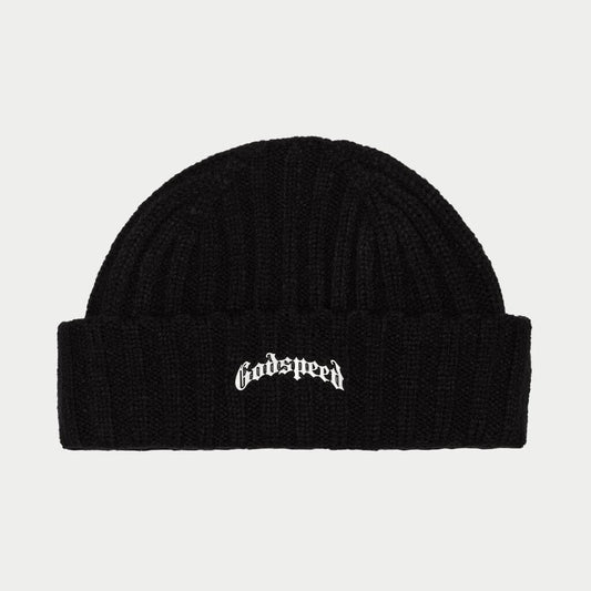 Godspeed Og Logo Emblem Beanie (BLACK) NEW YORK BB