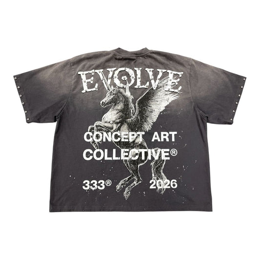 Concepts  "Evolve" Tee Grey Wash