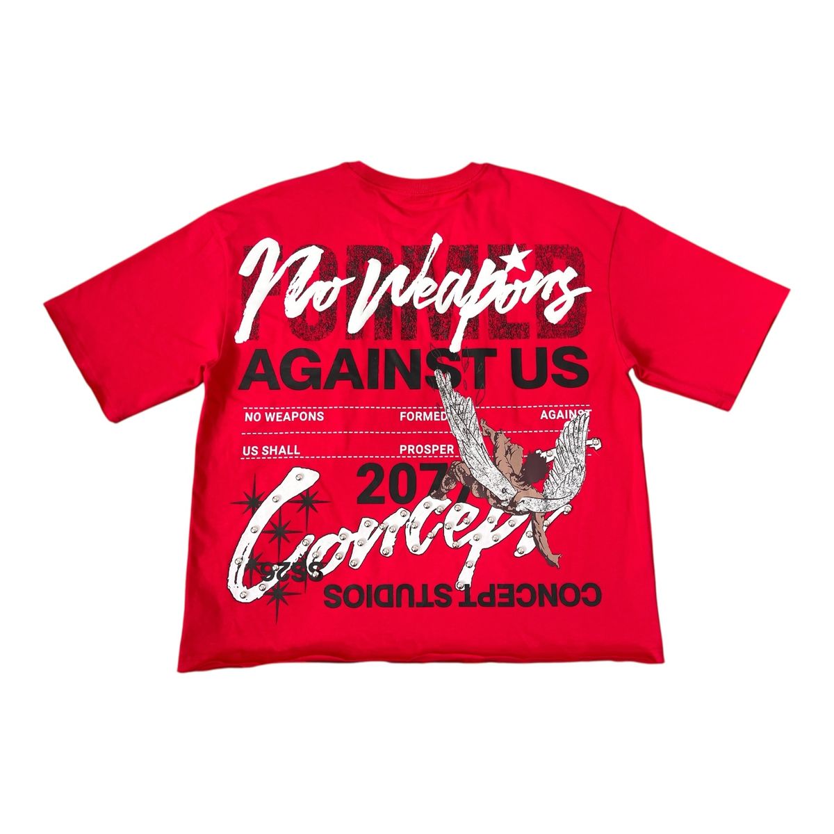 Concepts  "Weapons" Boxy Red Tee