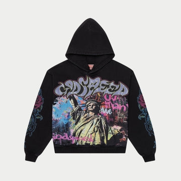Godspeed Vandal Hoodie (Black Wash)