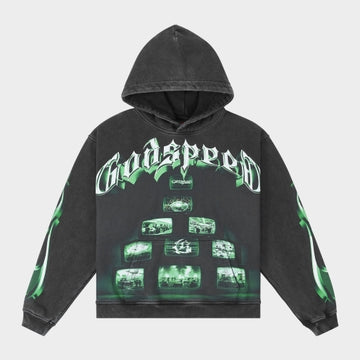 Godspeed Overstimulation Hoodie (Black Wash)