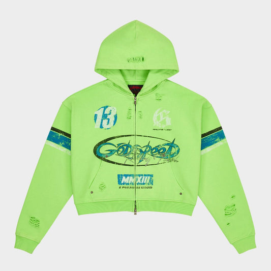 Godspeed Speedway Zip Hoodie (Volt)