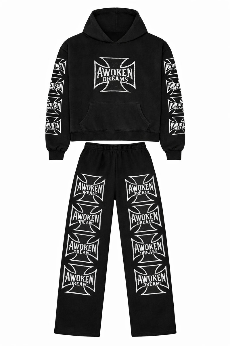Awoken Dreams Chopper Sweatsuit Black