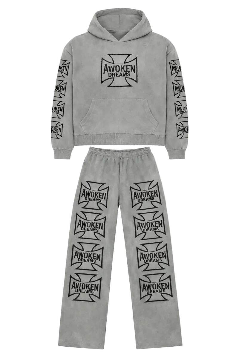 Awoken Dreams Chopper Sweatsuit Grey