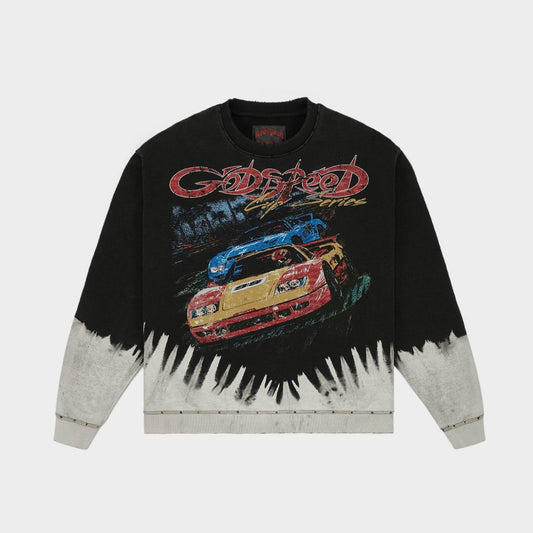 Godspeed F.T.W LS (Black Bleached Wash)