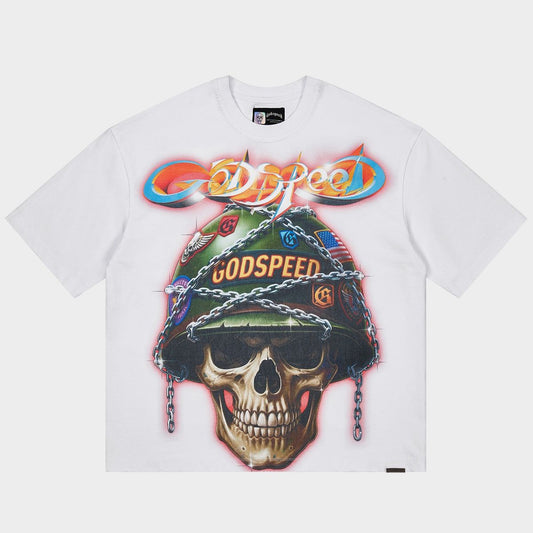 Godspeed Badges of Honor T-shirt (Bone)