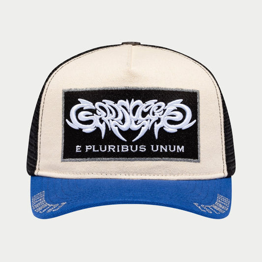 Godspeed GS E Pluribus Trucker (White/Blue)